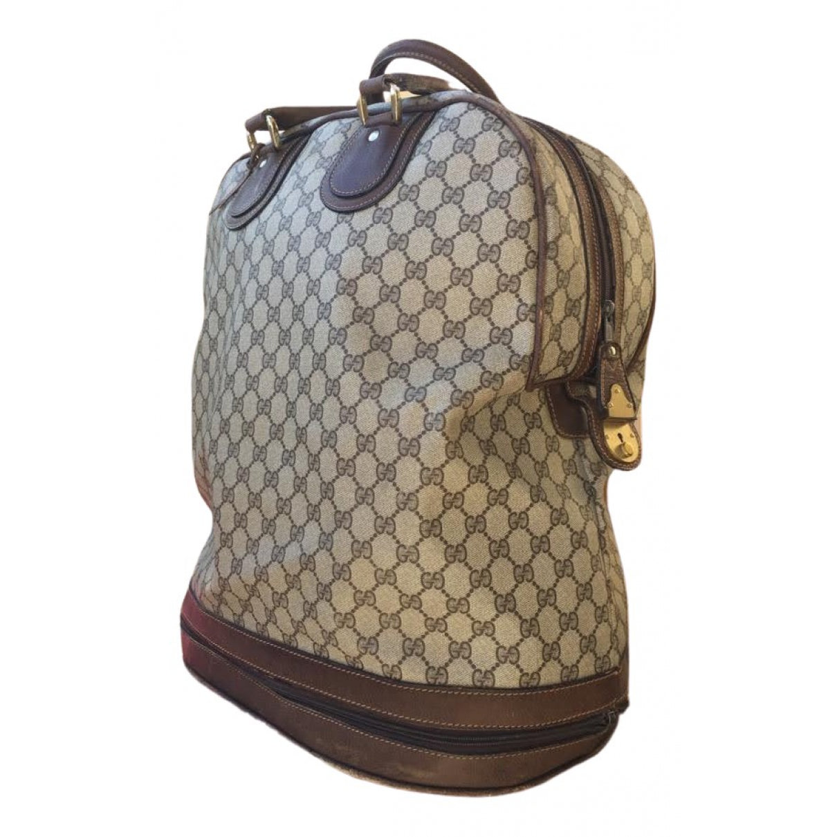 Gucci 1955 brown cloth handbag