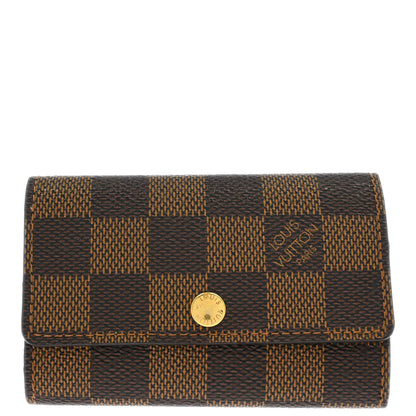 Louis Vuitton 2011 Damier Multicles 6 Key Case N62630 Small Good