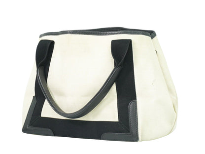 Balenciaga Navy Cabas Handbag