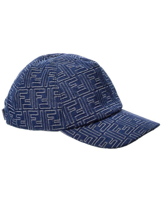 Fendi Denim Baseball Cap