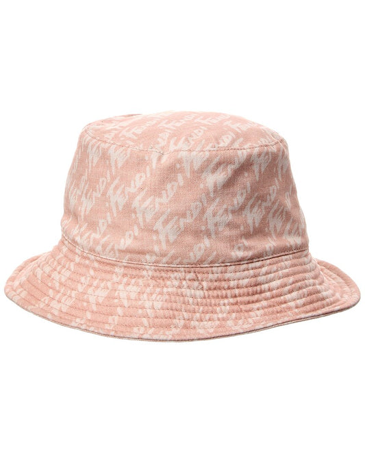 Fendi Logo Bucket Hat