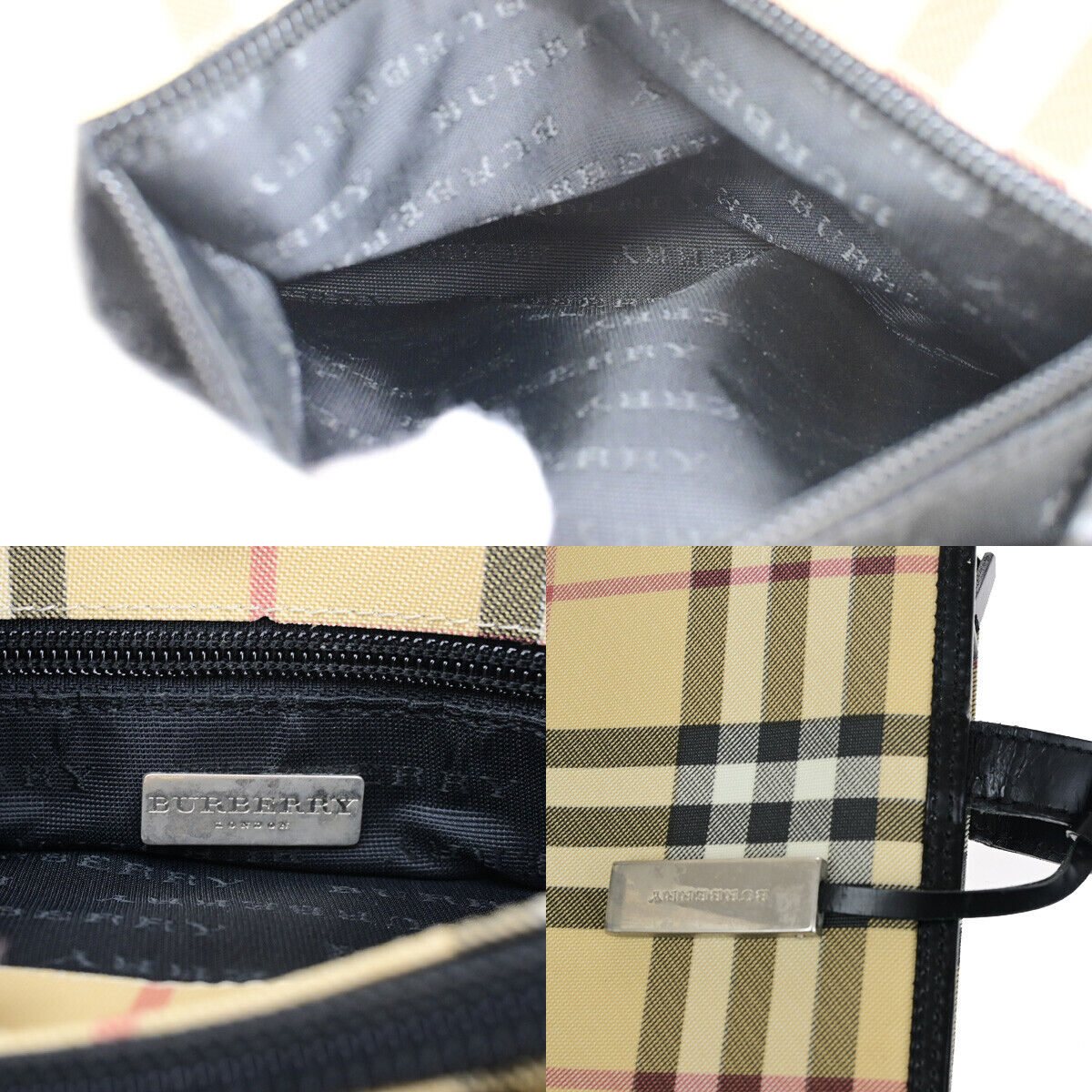 BURBERRY Nova Check Handbag