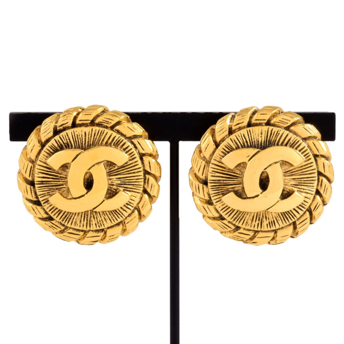 Chanel Coco Mark Earrings