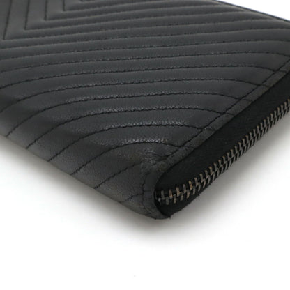 Chanel Chevron Wallet