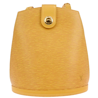Louis Vuitton 1997 Yellow Epi Cluny Shoulder Bag M52259
