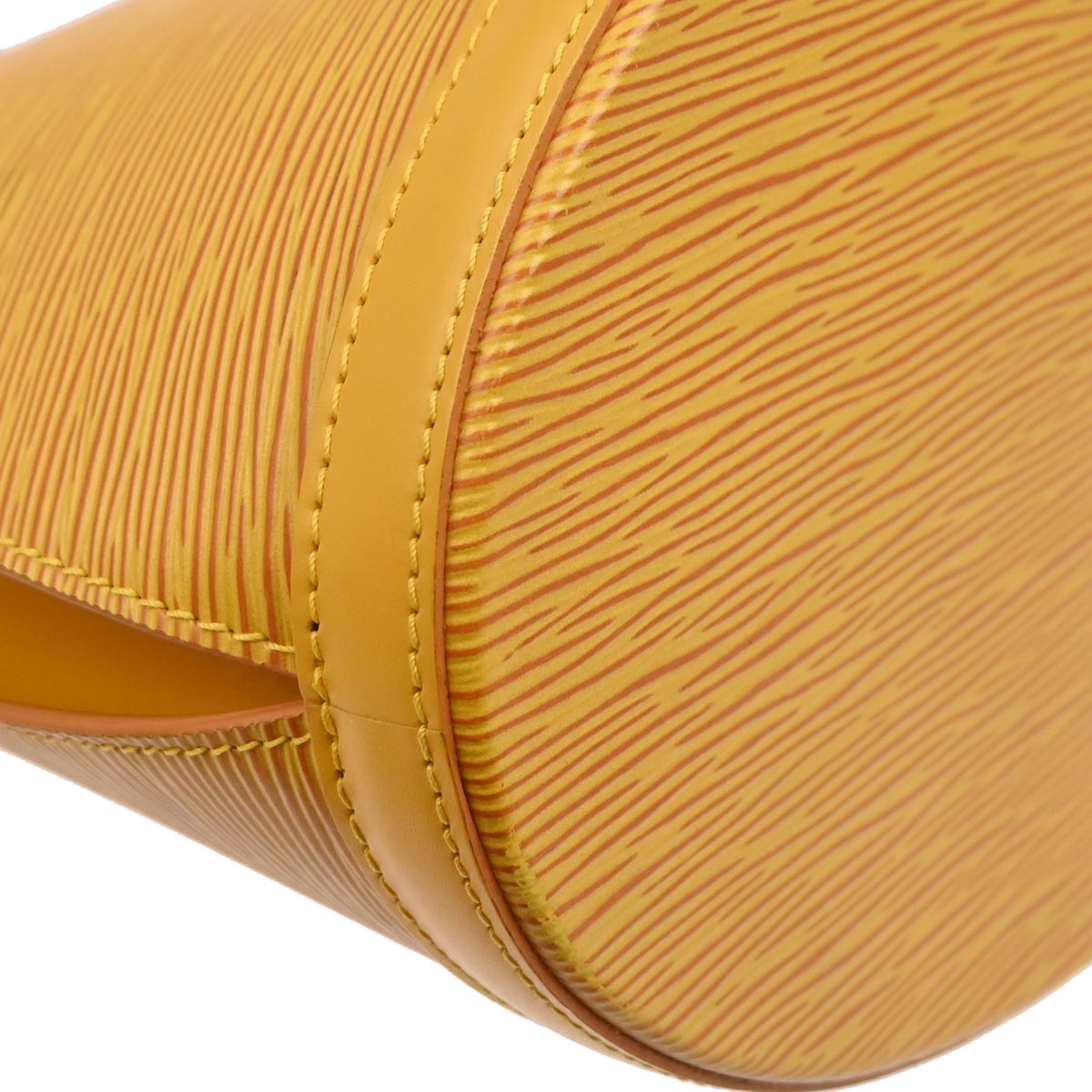 Louis Vuitton 1997 Yellow Epi Cluny Shoulder Bag M52259