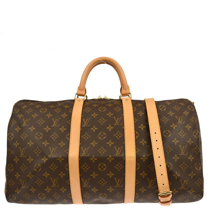 Louis Vuitton 2002 Monogram Keepall Bandouliere 50 Duffle Bag M41416