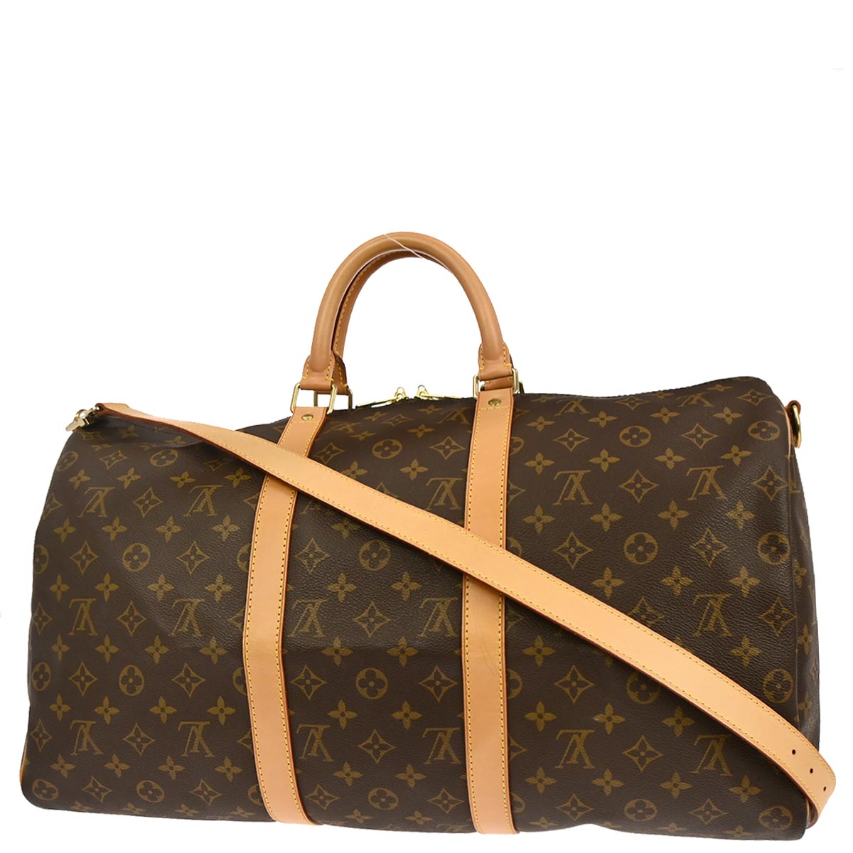 Louis Vuitton 2002 Monogram Keepall Bandouliere 50 Duffle Bag M41416