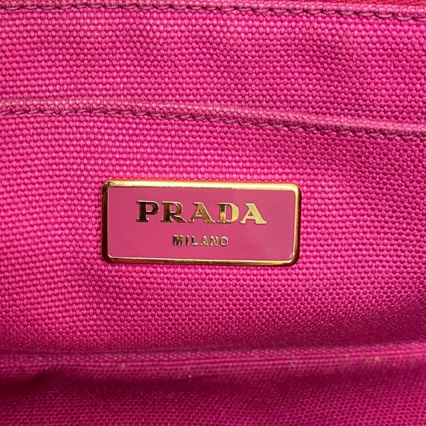 PRADA Canapa Tote