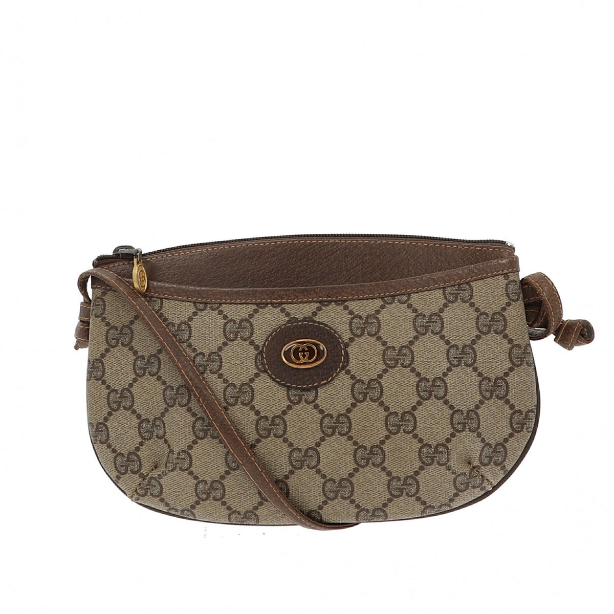Gucci beige cloth handbag