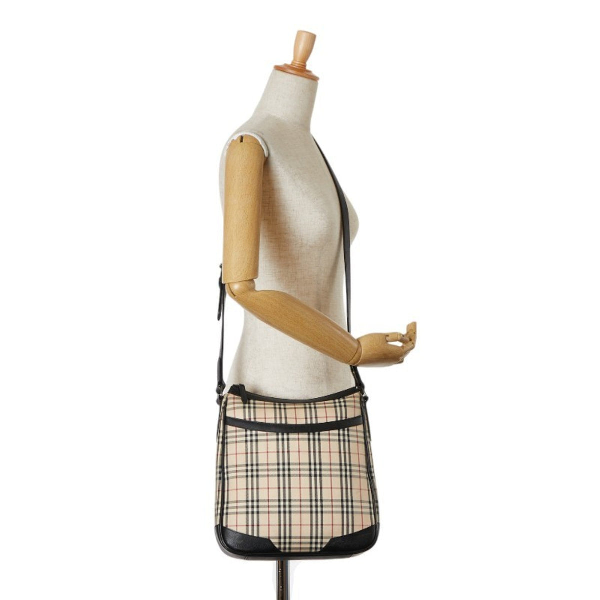 BURBERRY Nova Check Shoulder Bag