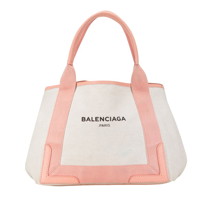 Balenciaga Navy Cabas Tote