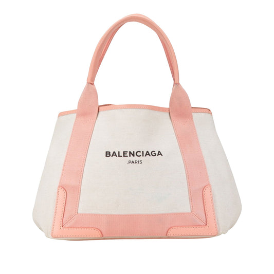 Balenciaga Navy Cabas Tote