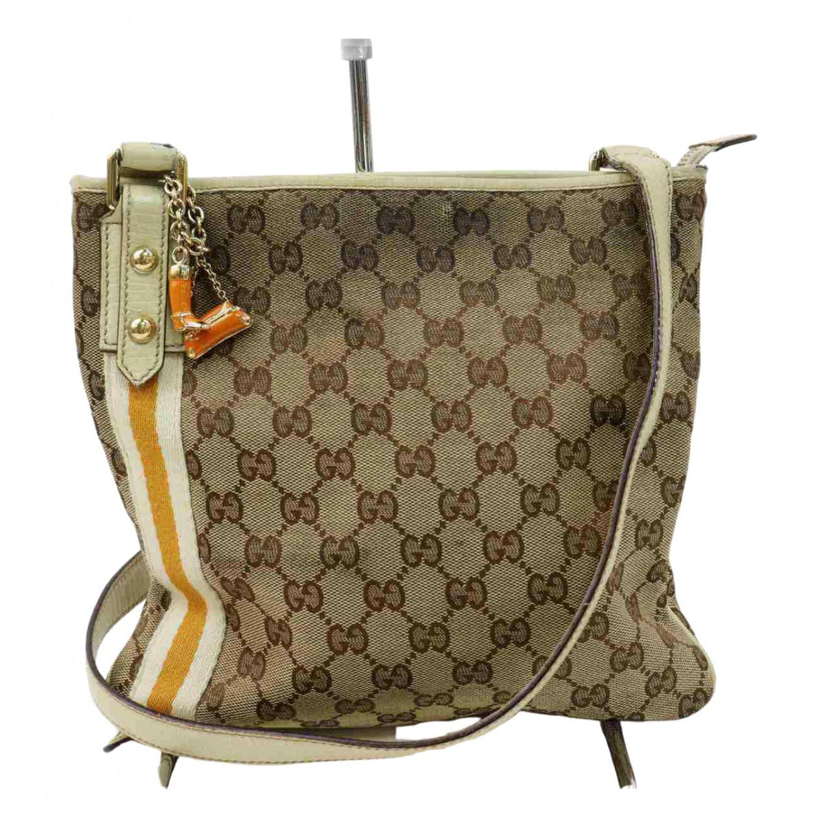 Gucci beige cloth handbag
