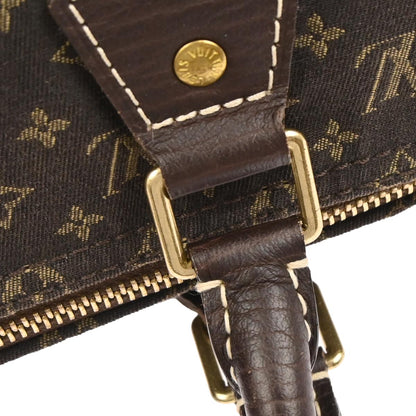 Louis Vuitton 2007 Brown Monogram Mini Lin Speedy 30 Handbag M95224