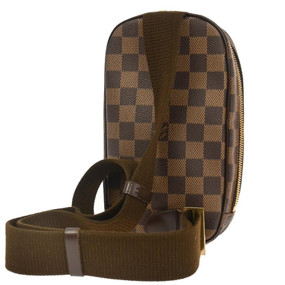 Louis Vuitton 2009 Damier Pochette Gange Body Bum Bag N48048