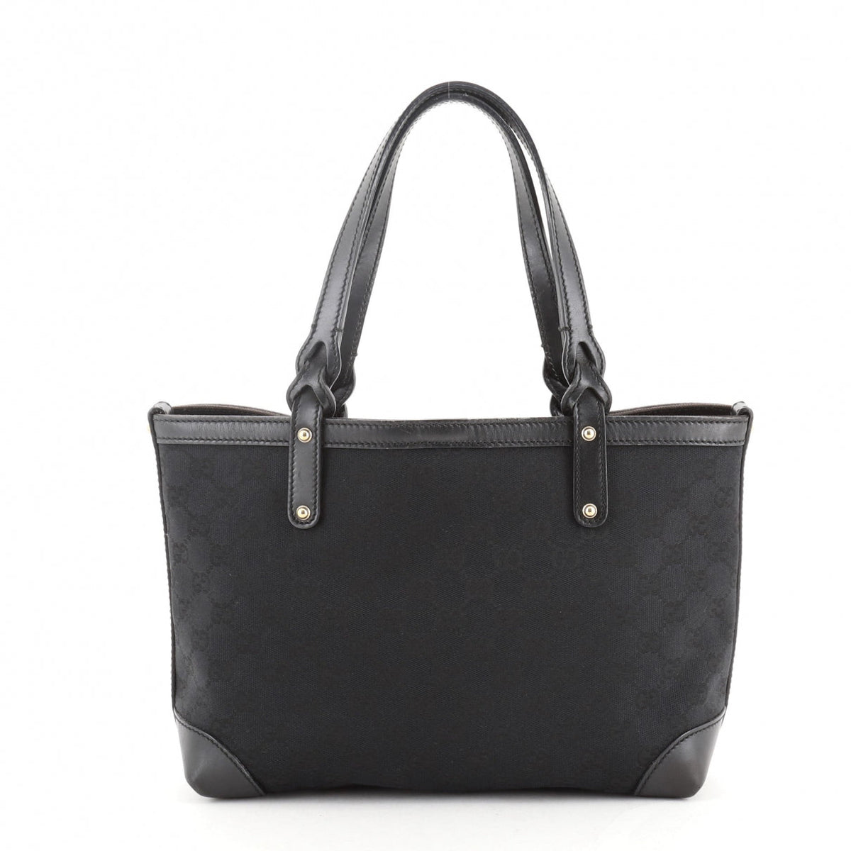 Gucci black leather handbag