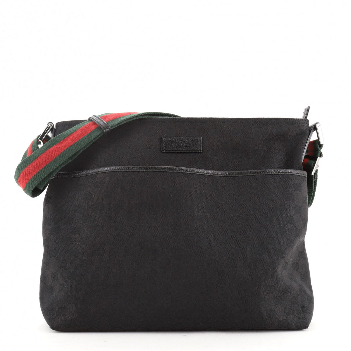 Gucci black leather handbag