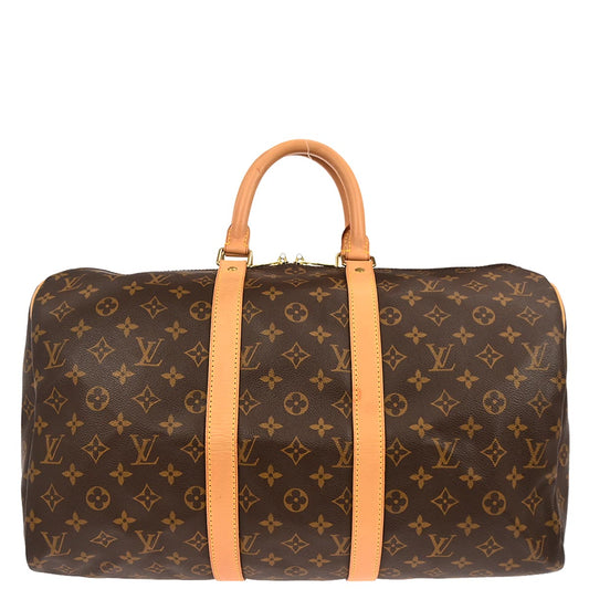 Louis Vuitton 2003 Monogram Keepall 45 Duffle Bag M41428