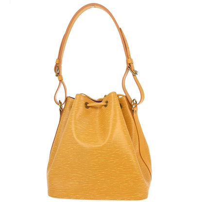 Louis Vuitton 1998 Yellow Epi Petite Noe Shoulder Bag M44109