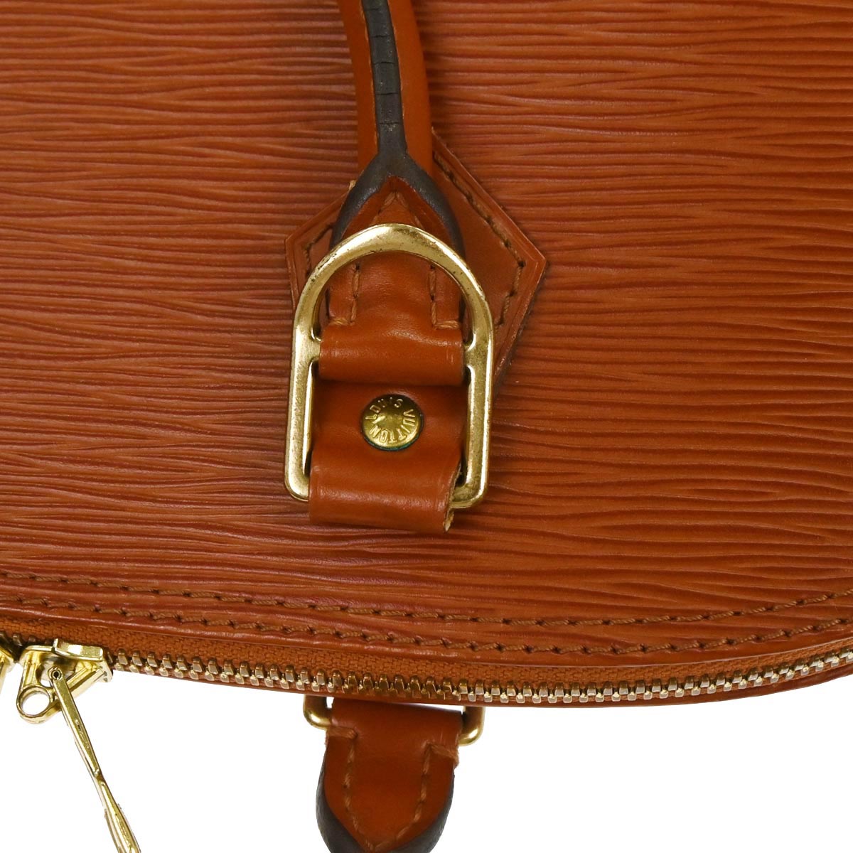 Louis Vuitton 1997 Brown Epi Alma Handbag M52143