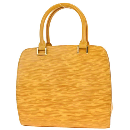 Louis Vuitton 1998 Yellow Epi Pont Neuf Handbag M52059