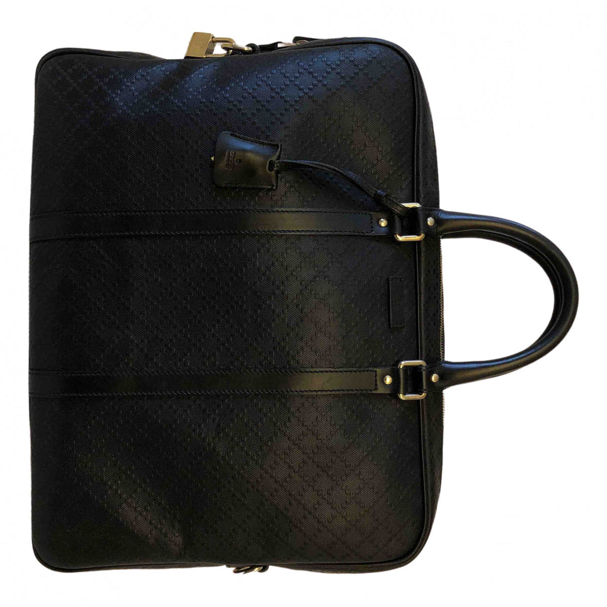 Gucci black leather bag