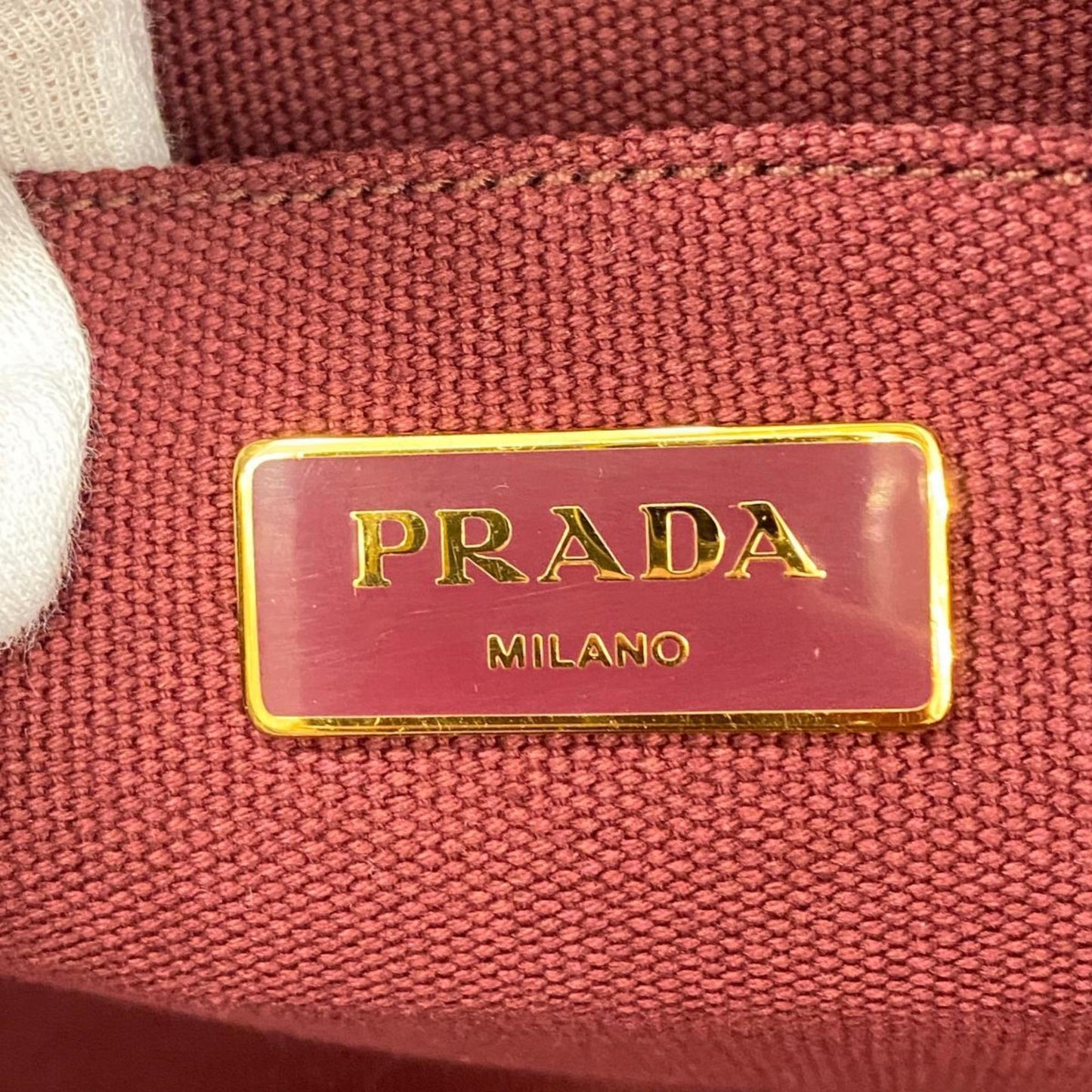 PRADA Canapa Tote