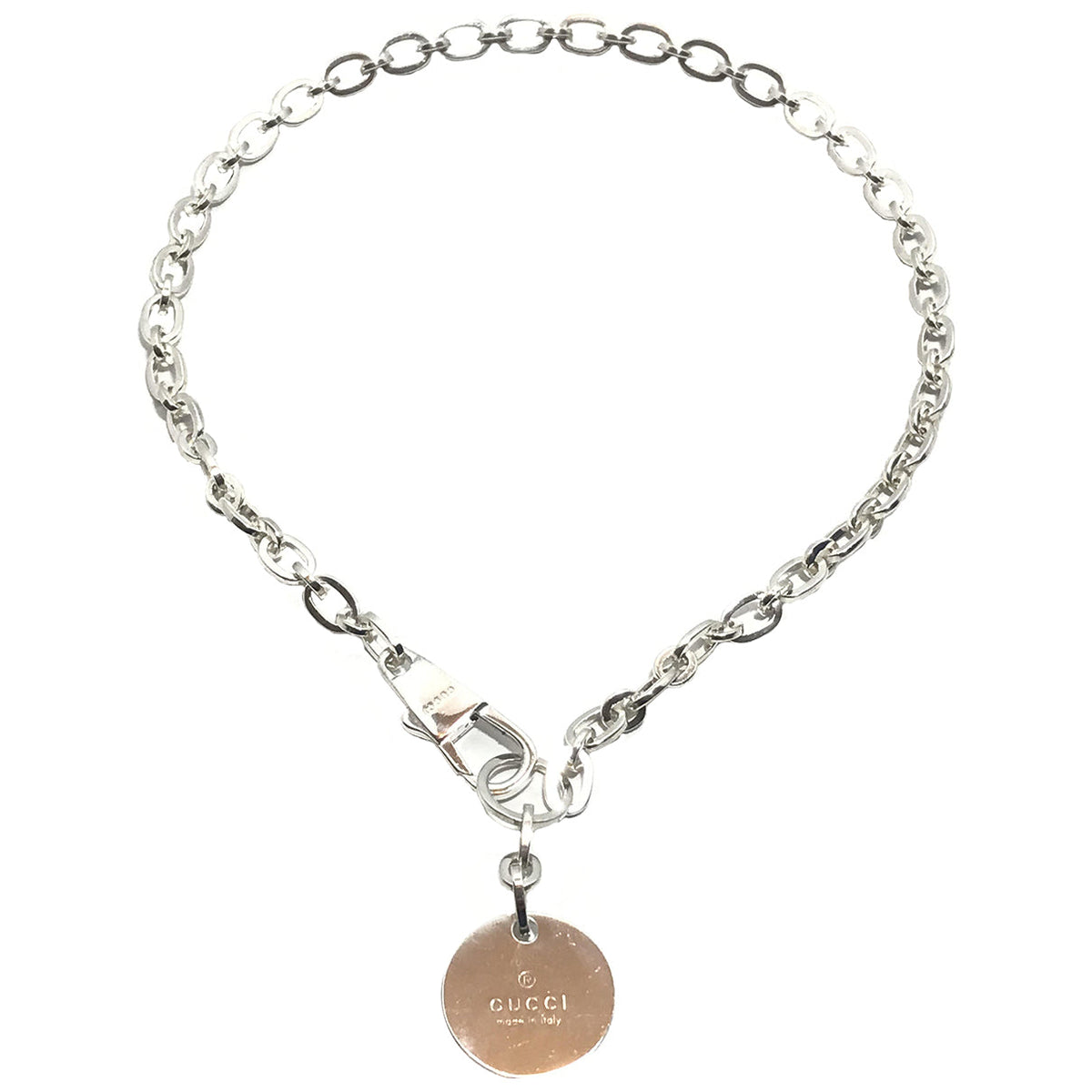 Gucci silver silver necklaces