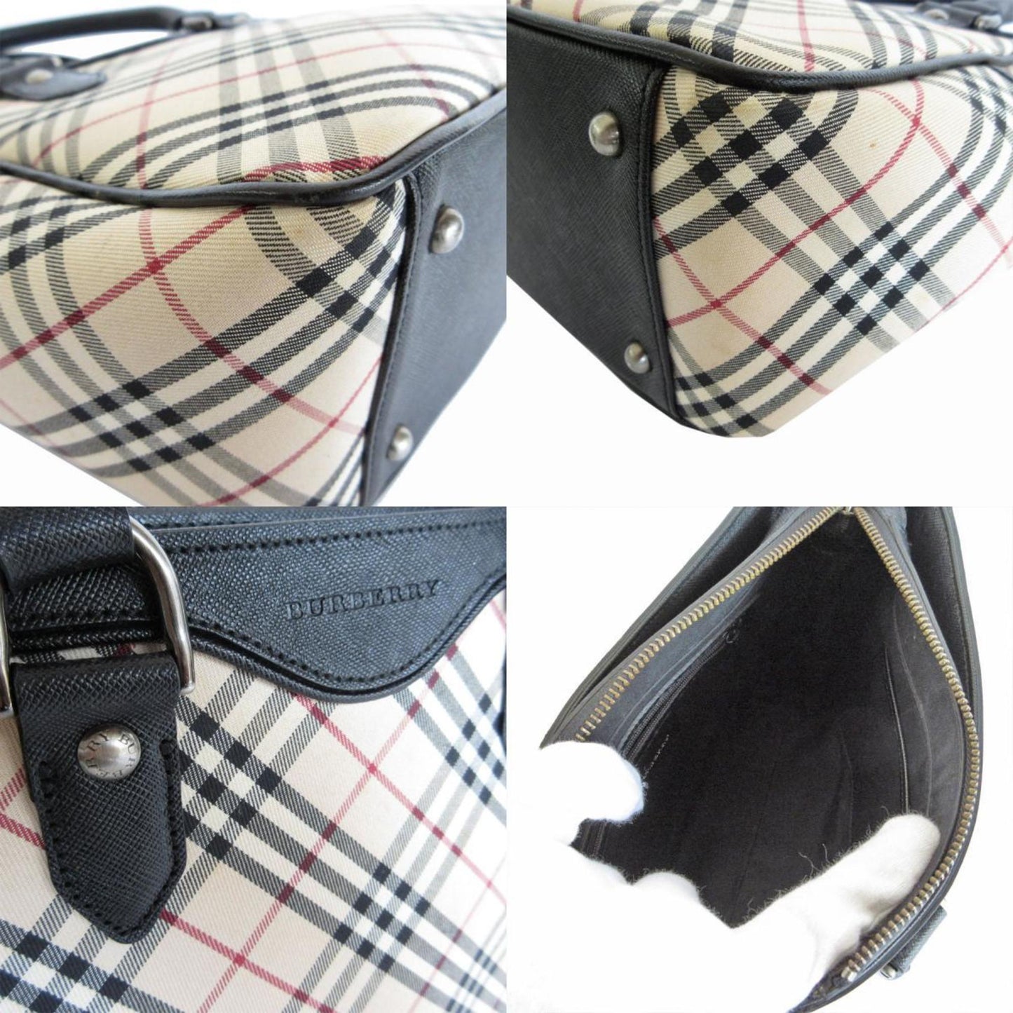 BURBERRY Nova Check Handbag