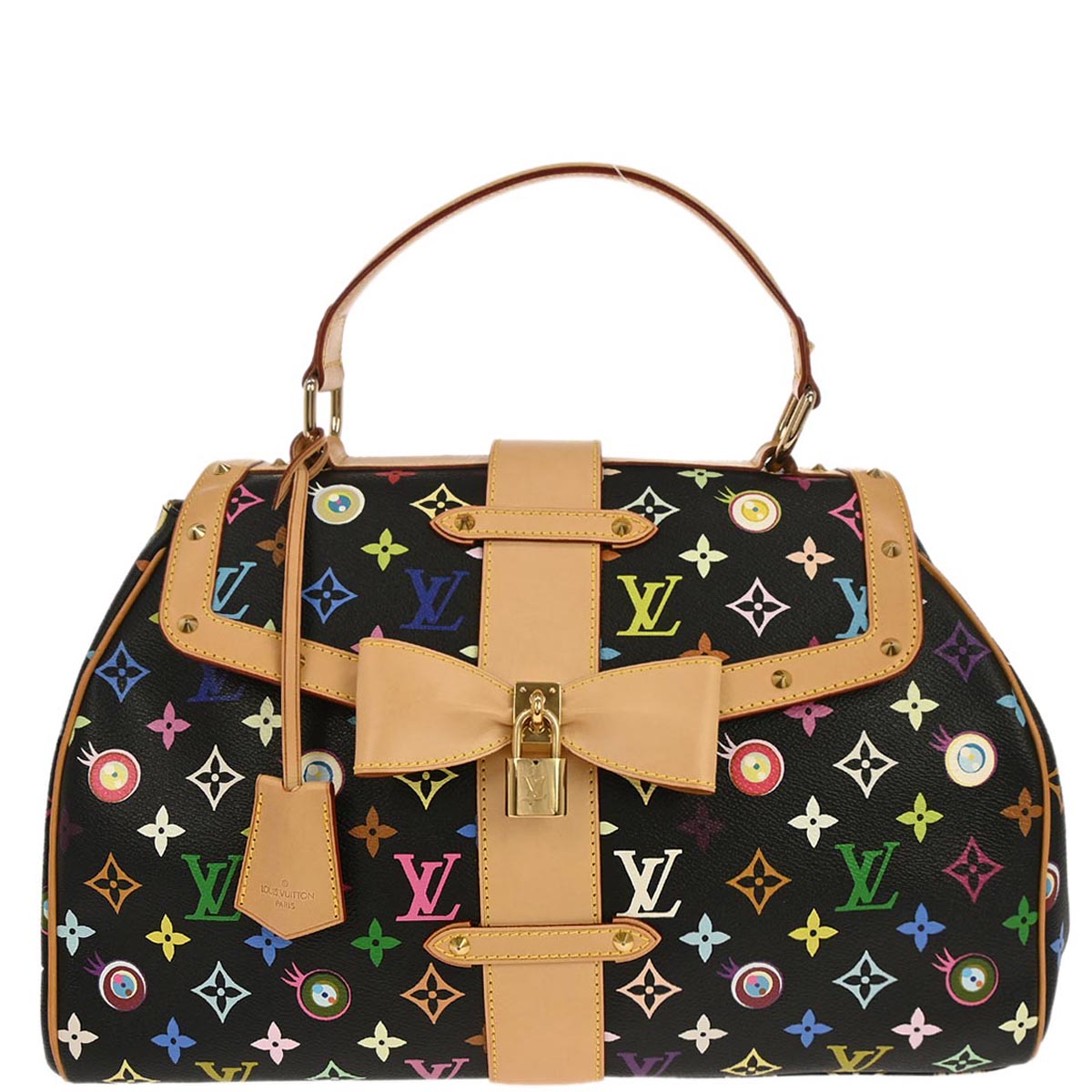 Louis Vuitton Black Eye Love Monogram Sac Retro GM Handbag M92052