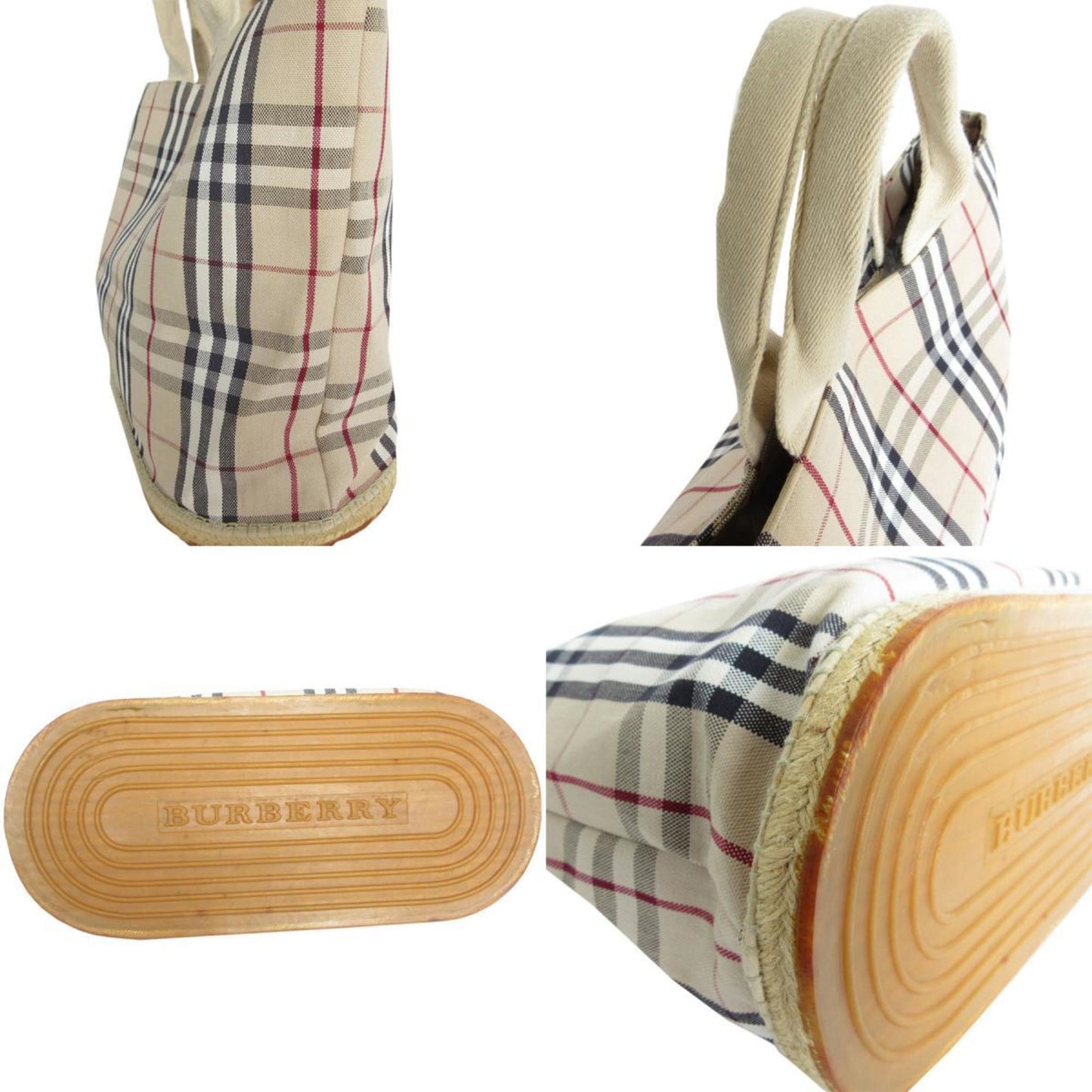 BURBERRY Nova Check Tote