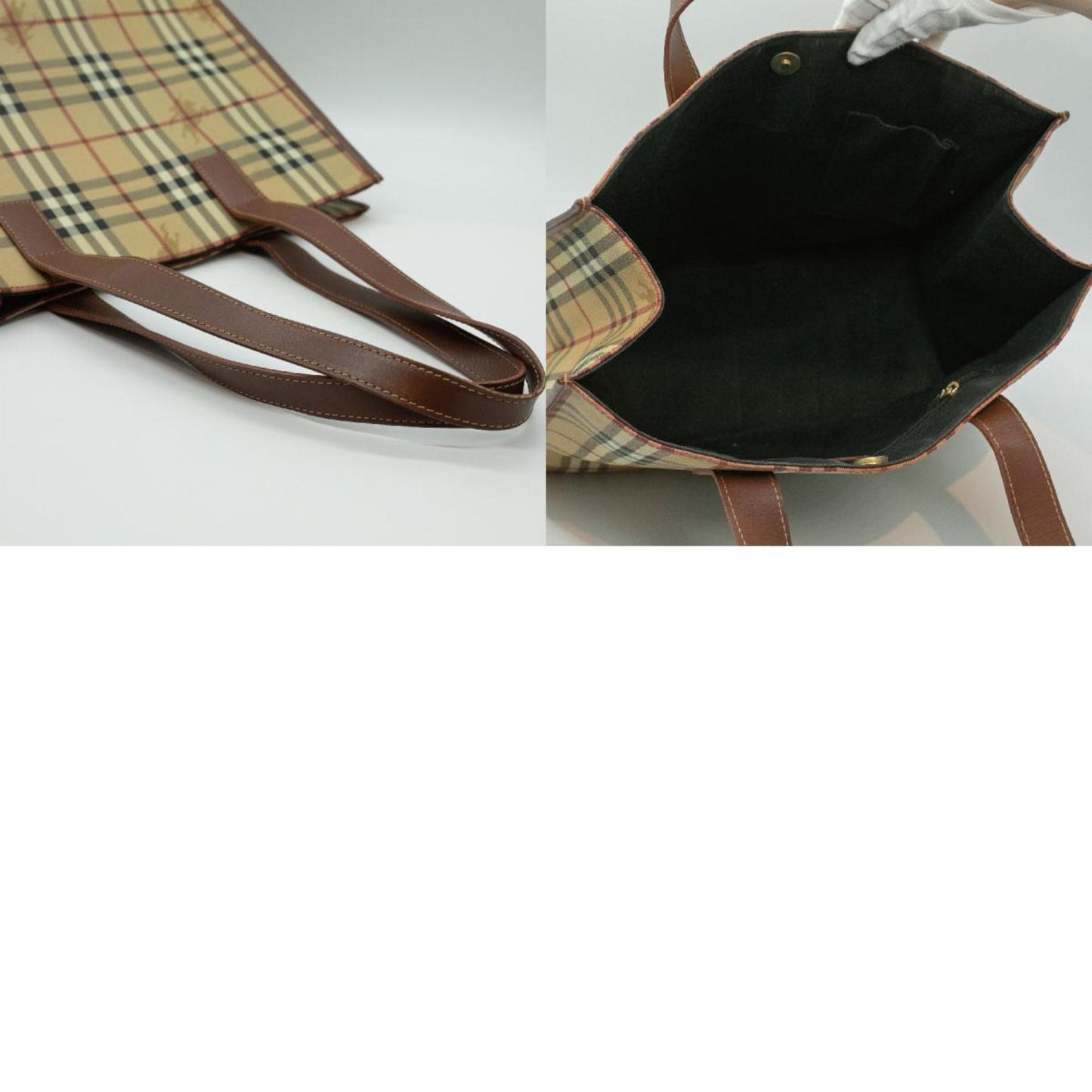 BURBERRY Nova Check Tote
