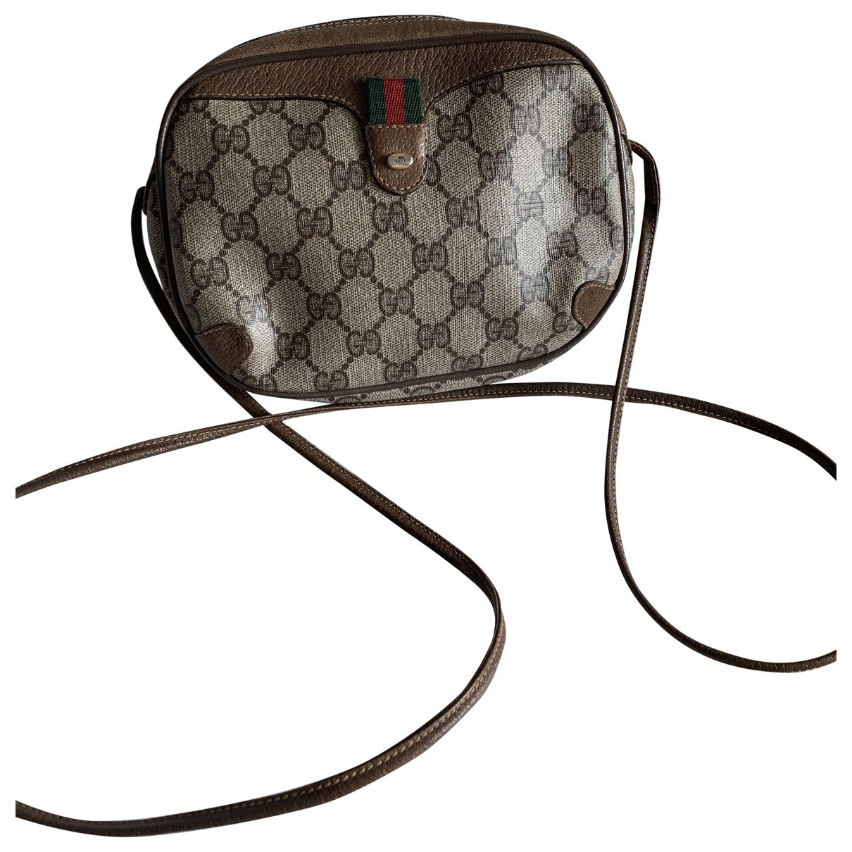 Gucci ophidia beige cloth handbag