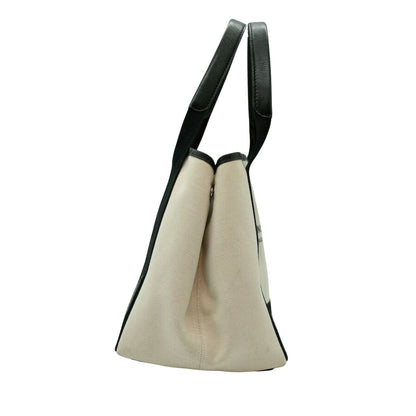 Balenciaga Navy Cabas Handbag