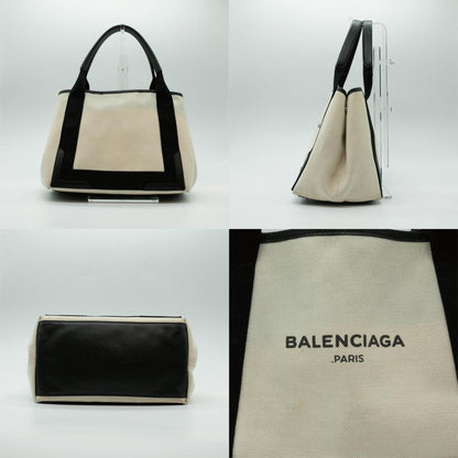 Balenciaga Navy Cabas Handbag
