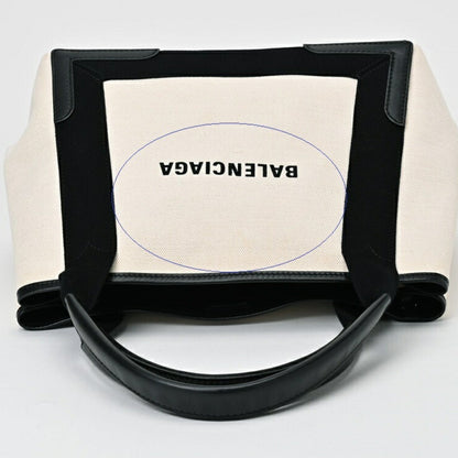 Balenciaga Navy Cabas Tote
