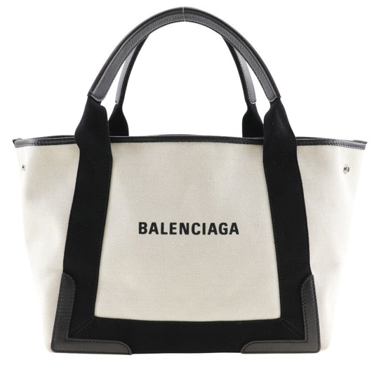 Balenciaga Navy Cabas Tote