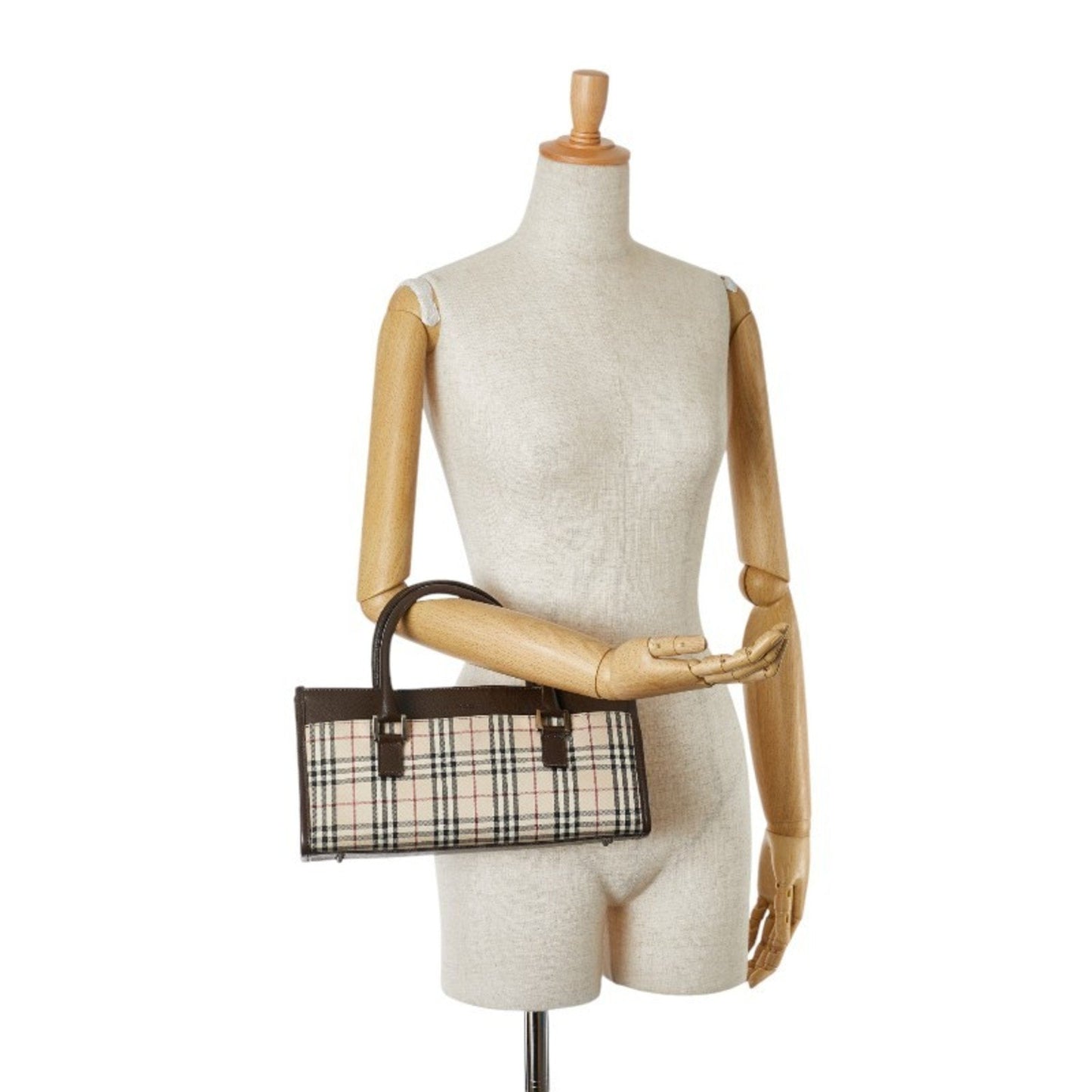 BURBERRY Nova Check Handbag