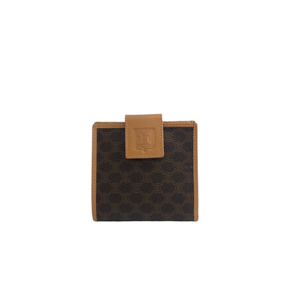 CELINE  Folded Wallet Brown Vintage dr584p