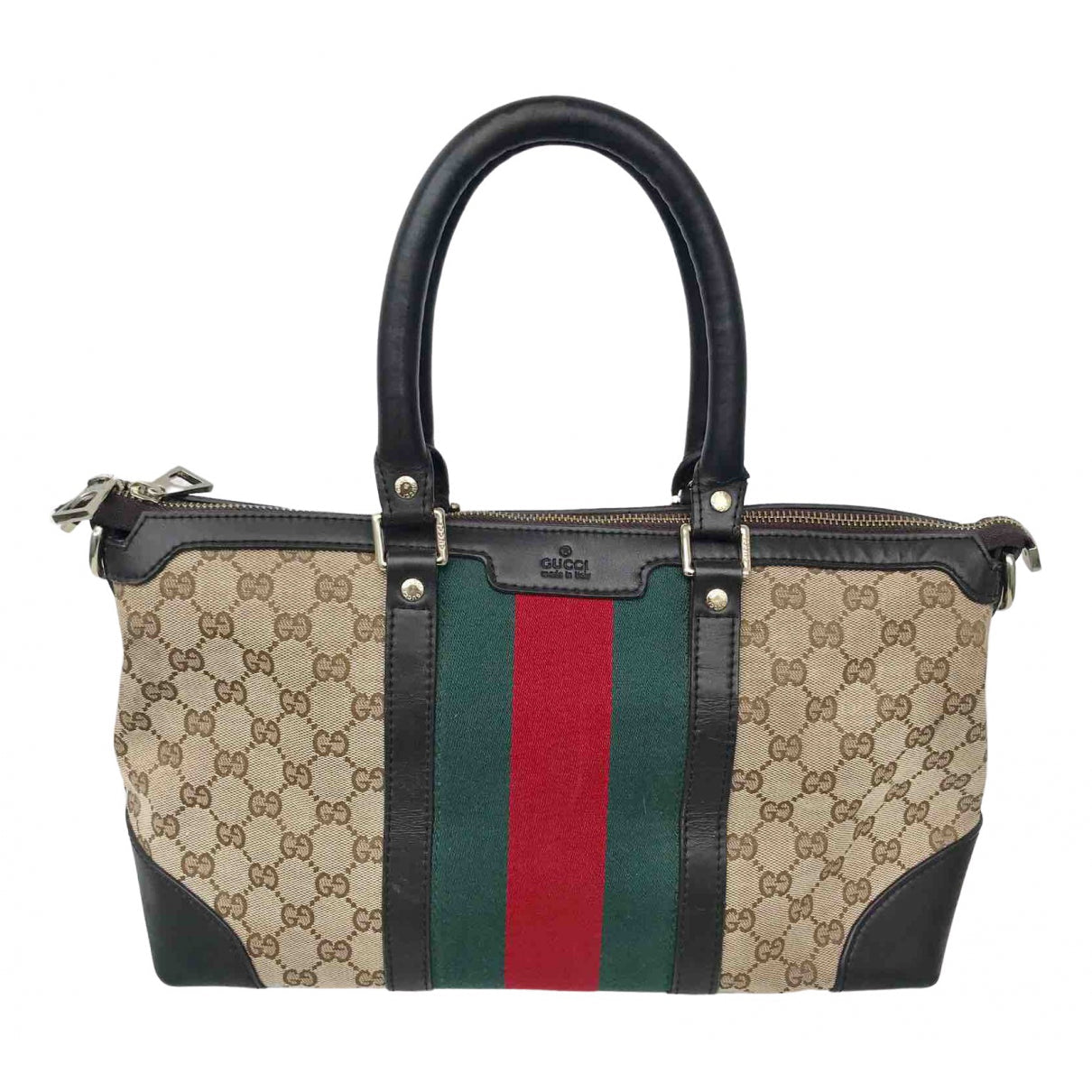 Gucci beige cloth handbag
