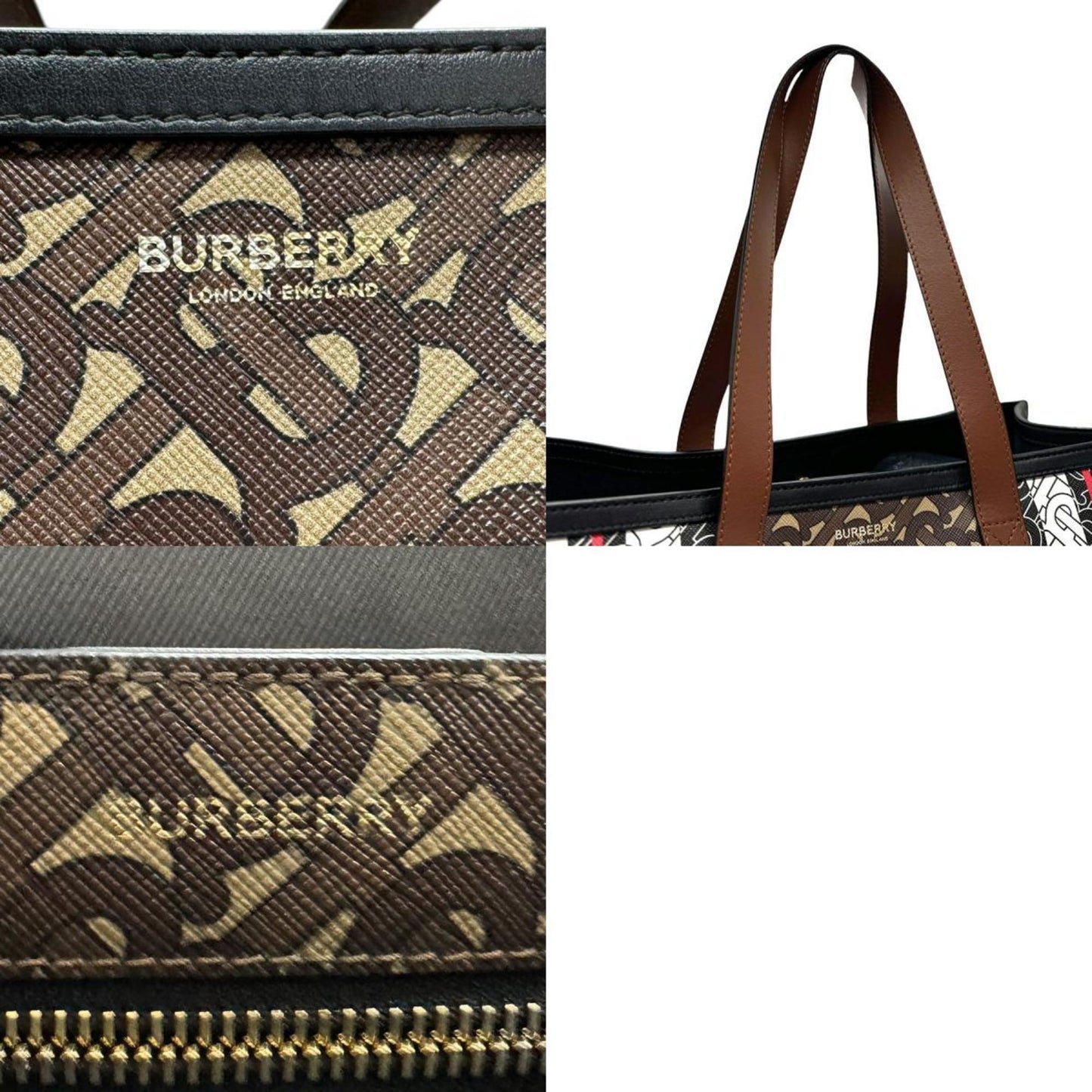 BURBERRY Stripe Tote
