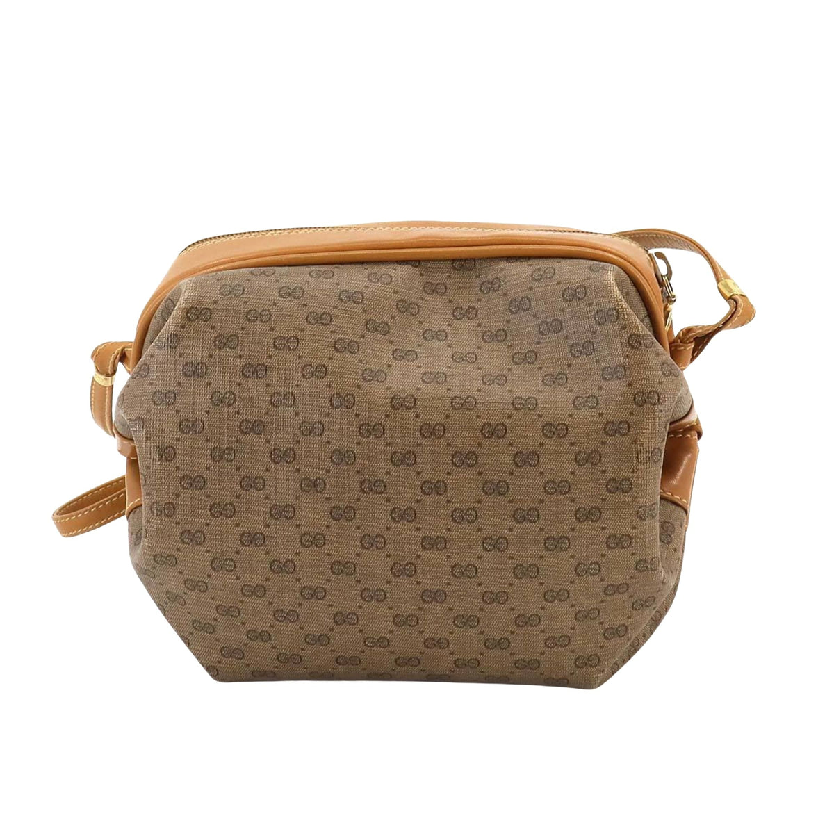 GUCCI Micro Small GG Canvas Shoulder Bag