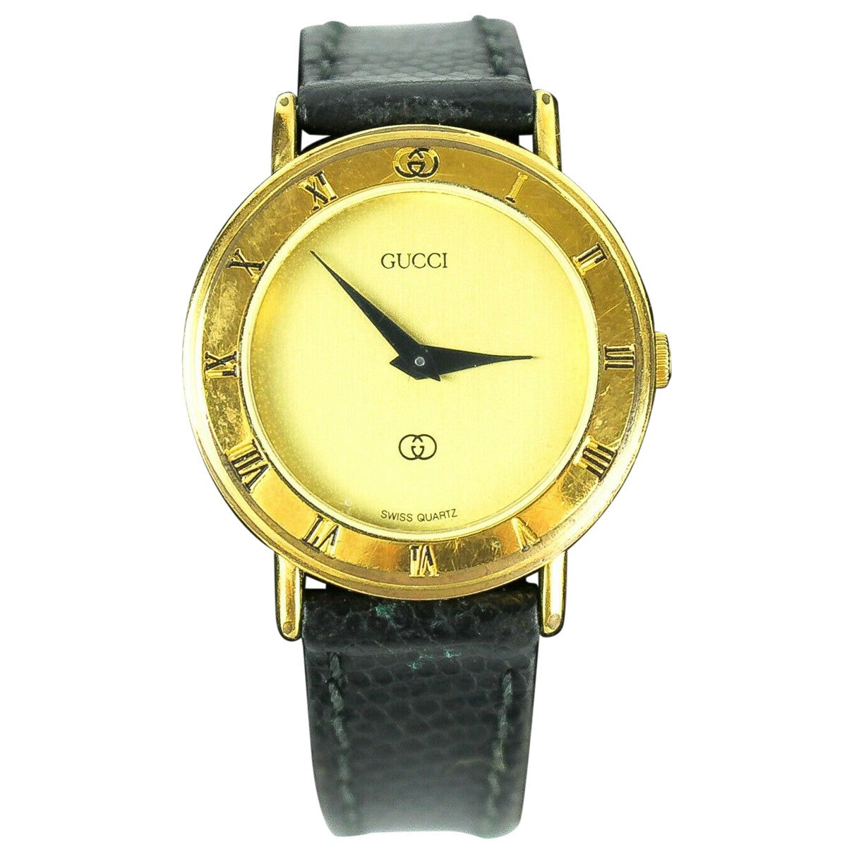 Gucci  gold plated watch