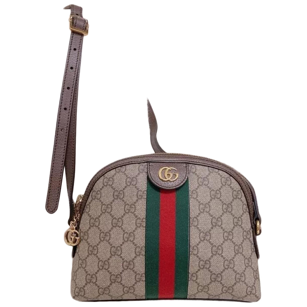 Gucci ophidia beige cloth handbag