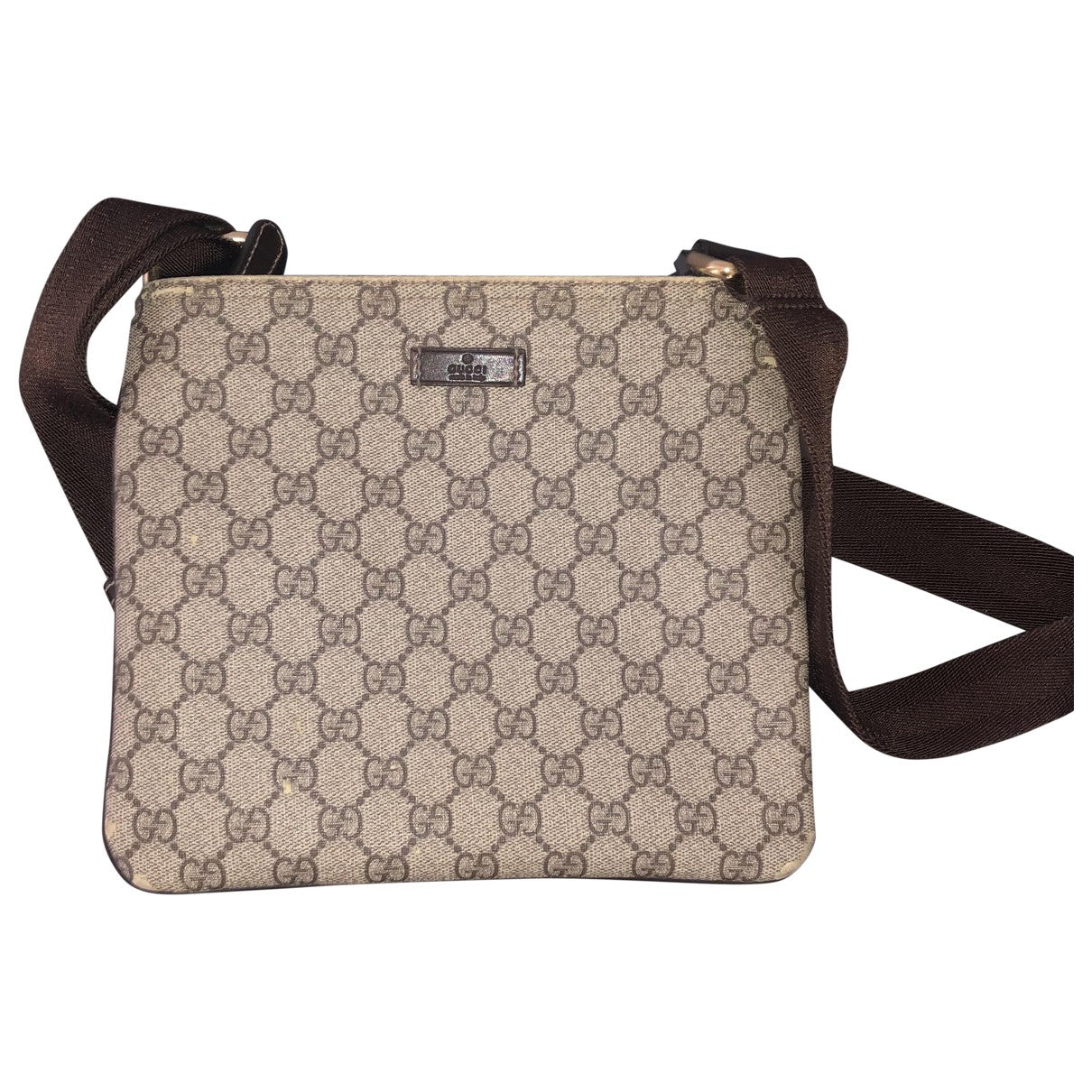 Gucci beige cloth bag