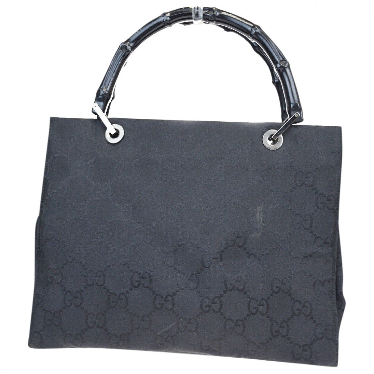 Gucci black leather handbag