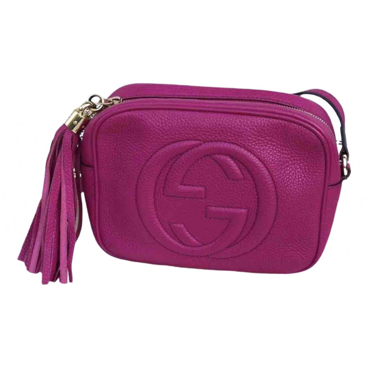 Gucci soho pink leather handbag