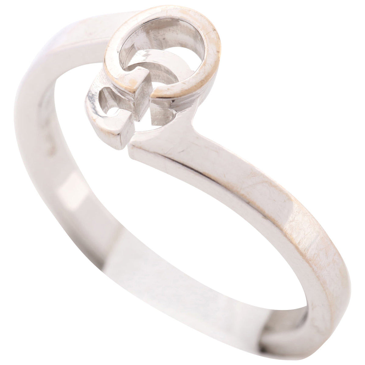 Gucci silver white gold rings