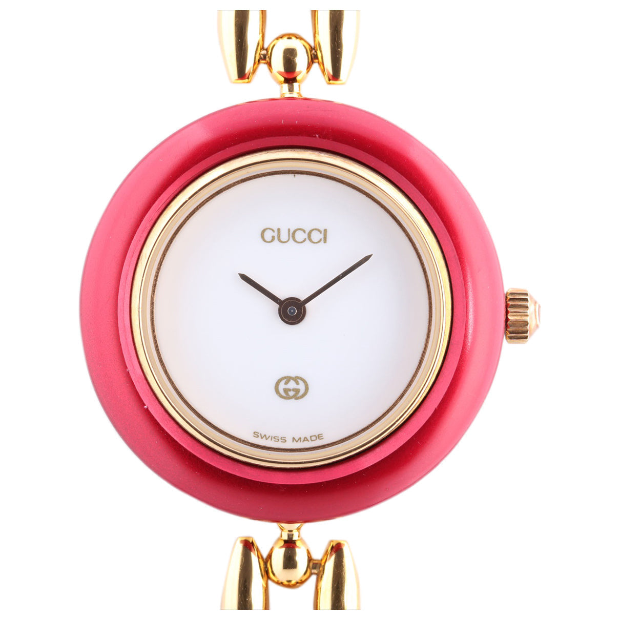 Gucci gold gold plated watch